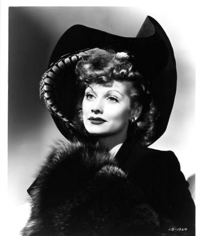 Lucille Ball - A Vintage Queen of Hats - Publicist & Columnist Dianna ...